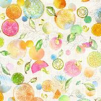 Designer Fabric Q4475 - 523 CITRUS